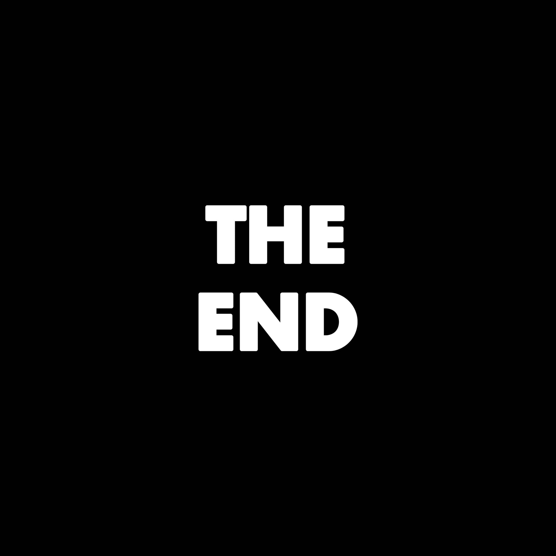 Blinded by Rainbows The End